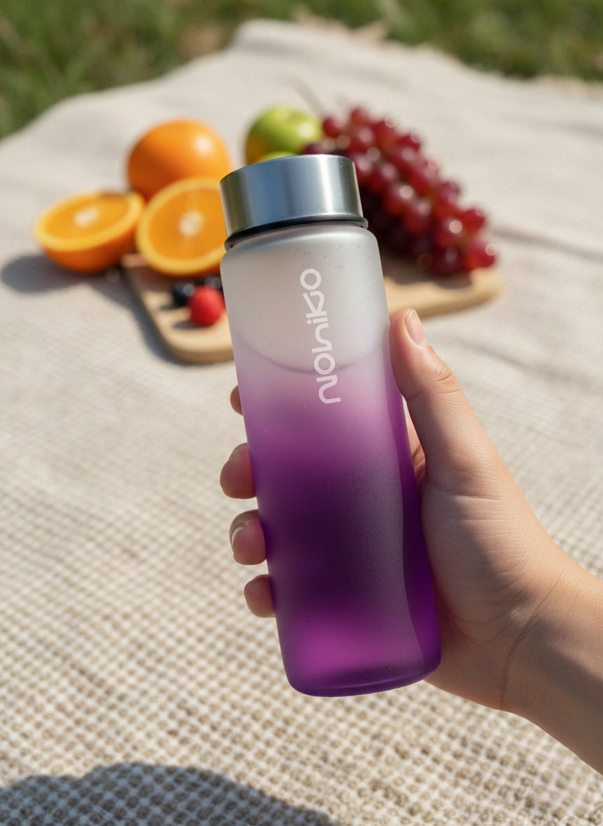 Frozen Violet 550 mL Cam Matara