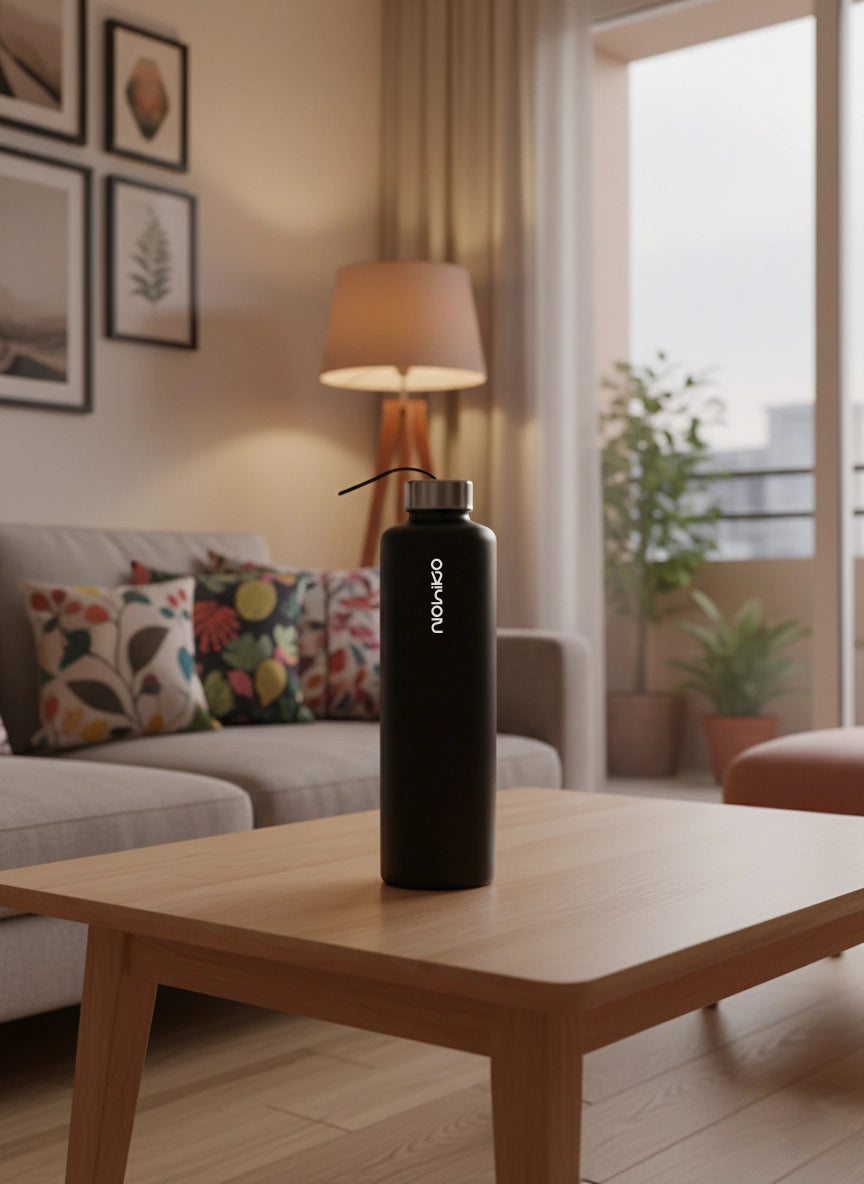 Matte Black 700 mL Cam Matara