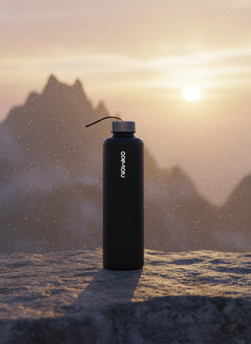 Matte Black 700 mL Cam Matara