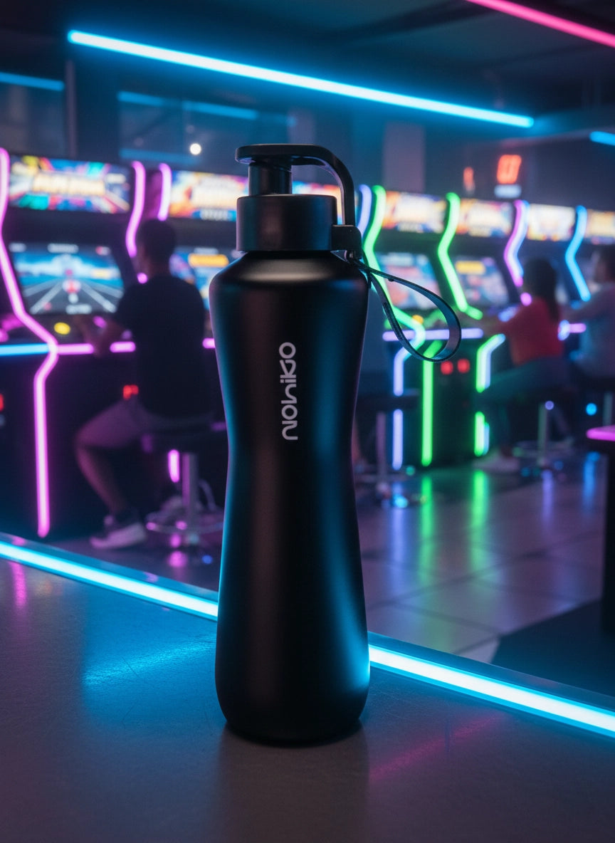 Matte Black Sport 750 mL Cam Matara
