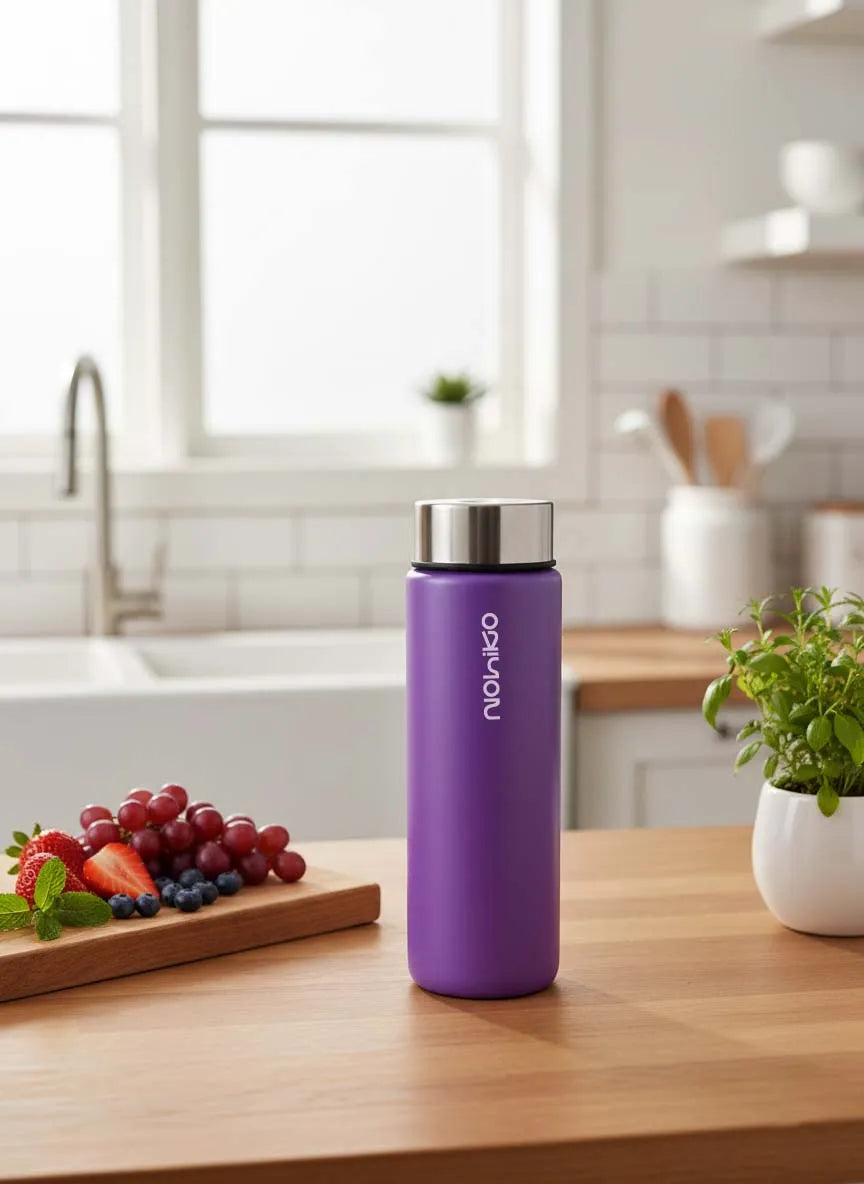 Matte Purple 550 mL Cam Matara