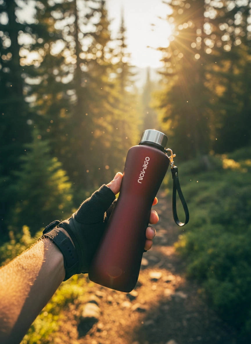 Matte Red 750 mL Cam Matara