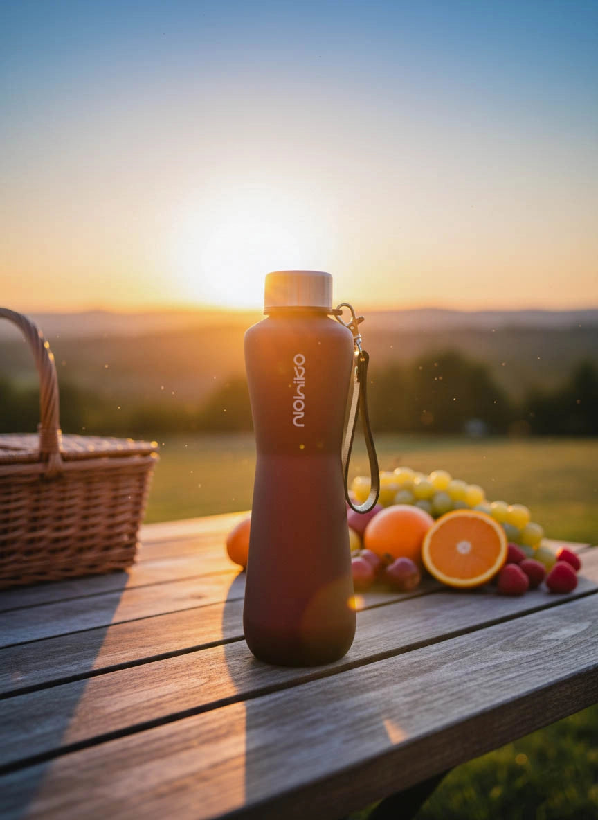 Matte Red 750 mL Cam Matara