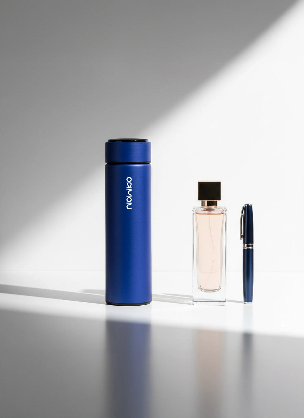 Pulse Dereceli Termos 500 mL-Mavi