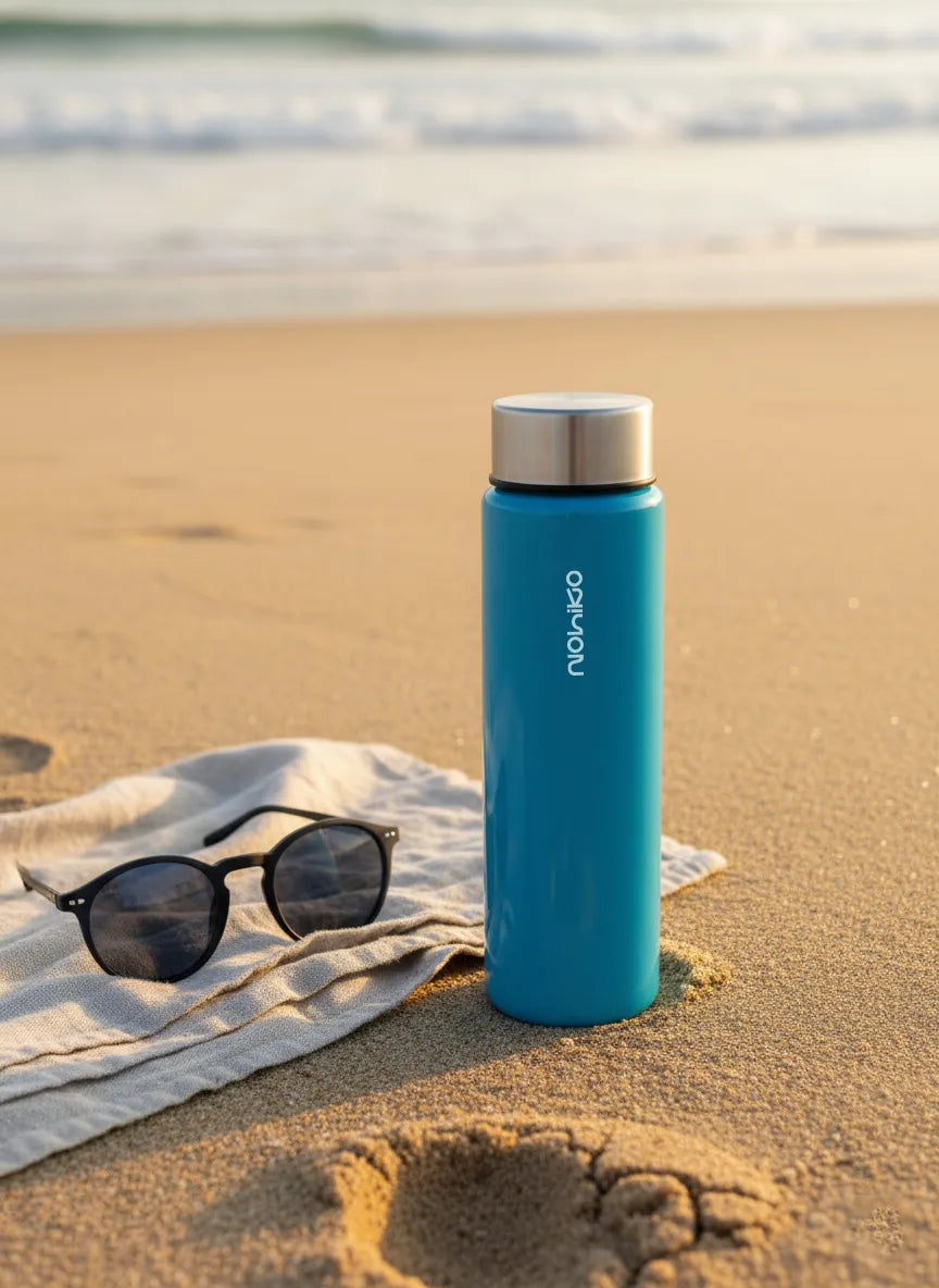 Shiny Blue 550 mL Cam Matara