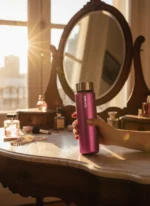 Silvery Pink Premium 550mL Cam Matara - Görsel 5