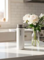 Shiny White Premium 550mL Cam Matara - Görsel 2