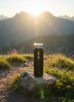 Matte Black Premium 550mL Cam Matara