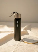 Matte Black Premium 450mL Cam Matara - Görsel 3