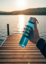 Pure Blue Premium 450ml Cam Matara - Görsel 5