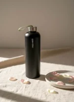 Matte Black Premium 1000mL Cam Matara - Görsel 4