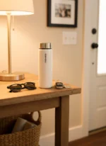 Shiny White Premium 550mL Cam Matara - Görsel 6