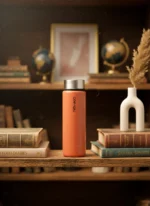 Matte Orange Premium 550mL Cam Matara
