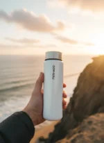 Shiny White Premium 550mL Cam Matara - Görsel 9