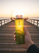 Frozen Green Premium 550mL Cam Matara - Görsel 5