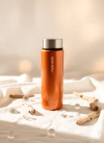 Silvery Orange Premium 550mL Cam Matara - Görsel 6