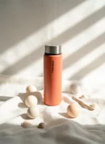 Matte Orange Premium 550mL Cam Matara - Görsel 4