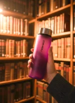 Frozen Purple Premium 550mL Cam Matara - Görsel 5