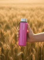 Shiny Pink Premium 550mL Cam Matara - Görsel 2