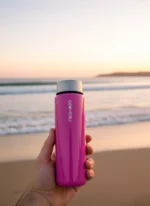 Shiny Pink Premium 550mL Cam Matara - Görsel 5