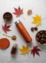 Silvery Orange Premium 550mL Cam Matara