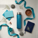 Silvery Blue Premium 550mL Cam Matara