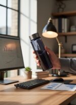 Pure Gray Premium 550mL Cam Matara - Görsel 7