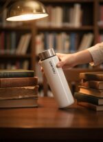 Shiny White Premium 550mL Cam Matara - Görsel 4