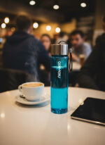 Pure Blue Premium 450ml Cam Matara - Görsel 4