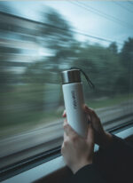 Shiny White Premium 450ml Cam Matara - Görsel 3