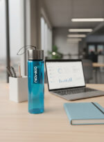 Pure Blue Premium 450ml Cam Matara - Görsel 2