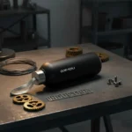 Matte Black Premium 1000mL Cam Matara