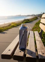 Pure Gray Premium 1000mL Cam Matara - Görsel 6