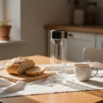 Vita Glass Çift Katmanlı Cam Termos 300 mL