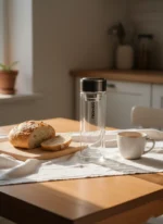 Vita Glass Çift Katmanlı Cam Termos 300 mL